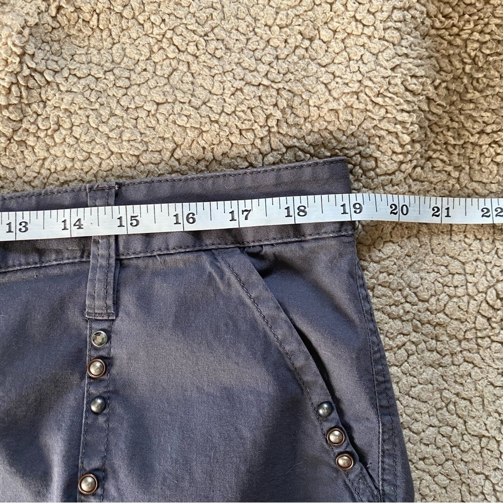 Gitano Gray Cargo Pants, Size 16 W - Picture 6 of 8